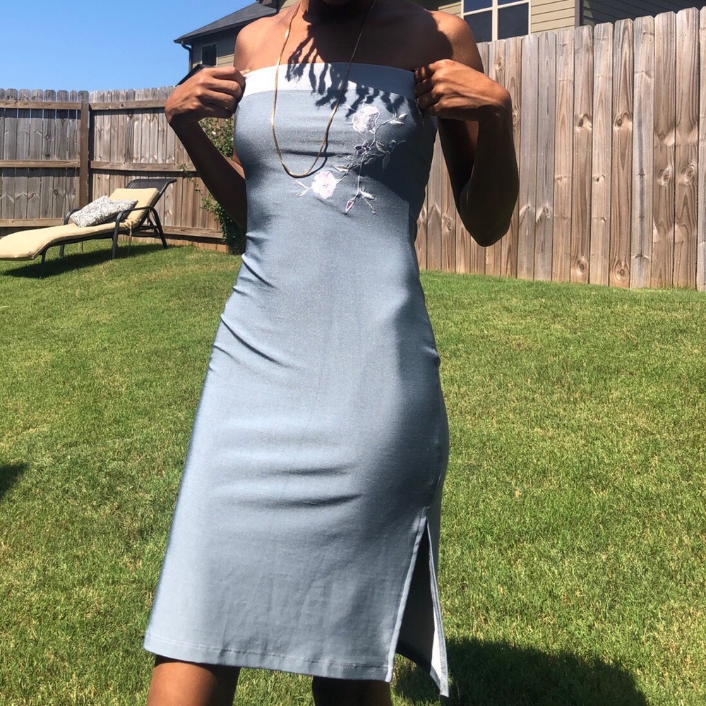 A.Aubrey tube dress.